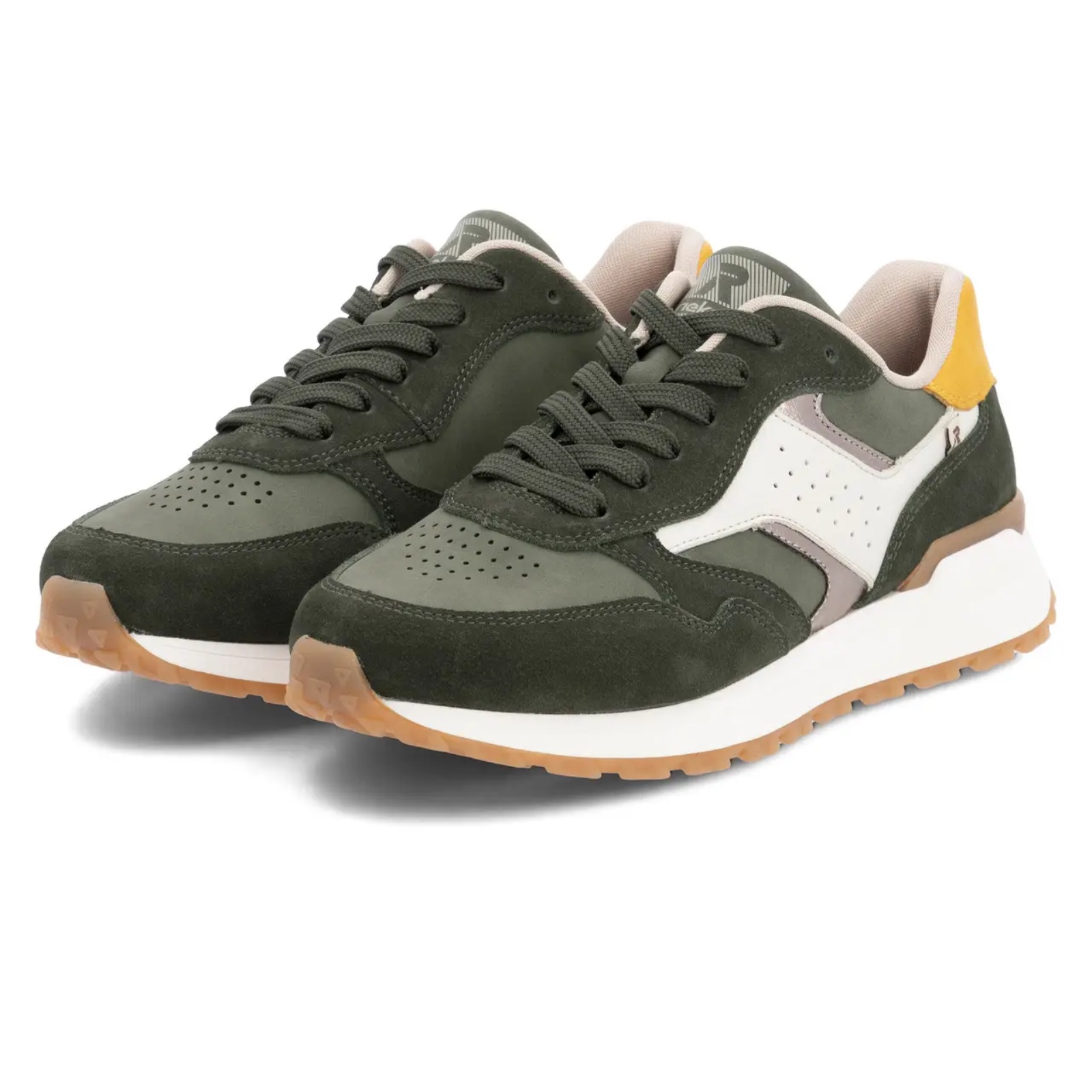 Кросівки Rieker Хакі Екошкіра/Замша 0-1-1-W-0607-54